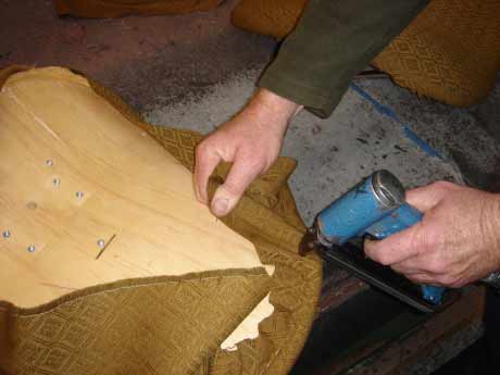 Reupholstery process
